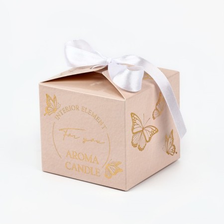 Aromatic candle: white tea, 6.5 x 7.2 cm.-6