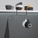 Holder for mugs suspended for 10 objects of the share, 29 × 14 × 8.5 cm, silver color