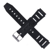 Watch strap, 18 mm W-59 W-64 W-85 JC-30 G-SHOCK, silicone, L-22 cm, gray