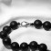 Beads Shar No. 10 through the Shungit node, 60 cm