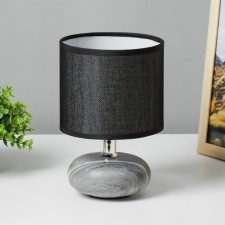 Stone table lamp E14 40W Black 15x15x20 cm Risalux