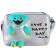 Children's bag with lightning, 6x11x13 cm, adjustable belt, white mix