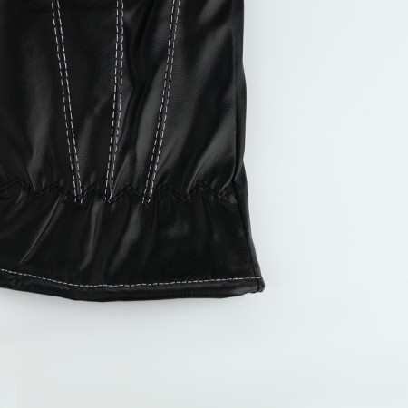 Gloves are male, dimensionless, without insulation, black color-2