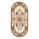 Carpet NOCTURN OVAL 100X200CM, 40110/011, jUT PP100%