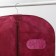 Clothes for clothes with a window 60 × 120 cm, spanbond, Bordeaux color