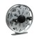 Inertial coil, metal, diameter 9 cm, gray color, tl90