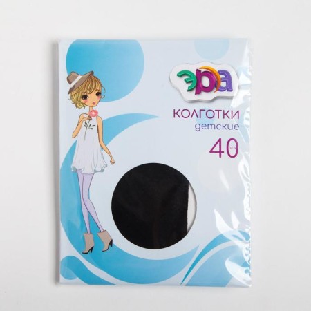 Колготки детские Рете цвет чёрный, 8-10 лет-4