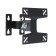 Kronstein Luazon Kron-72, for TV, inclined-horned, 14-32 ", 100 mm from the wall, black