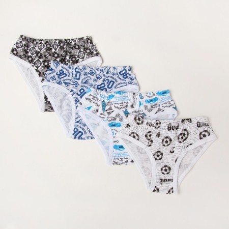 Panties for a boy, color mix, height 116-122 cm-4