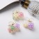 Hair crab "Anet" Flowers, 4 cm, mix