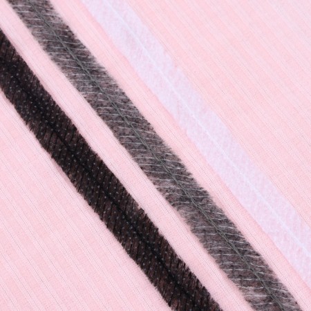 Blood ribbon with a stitch, 10 mm × 50 m, white color-2