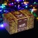 Garland “thread” 10 m, IP44, UMS, dark thread, 72 smd-led, glow of multi, 220 V