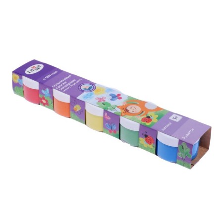 Paints finger 5 colors, 50 ml "Baby"-1