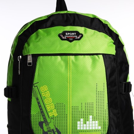 A thyroid backpack with an increase in 55l, 5 external pockets, green color-4