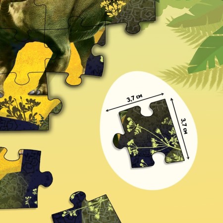 Training set "In the world of dinosaurs", book and puzzle-6