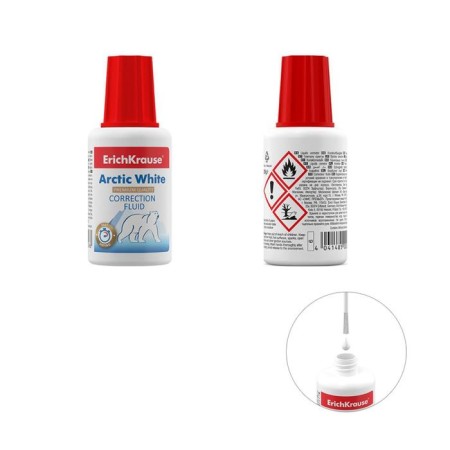 Erichkrause Arctic White, 20 ml, fast -drying, chemical base, with a brush-3