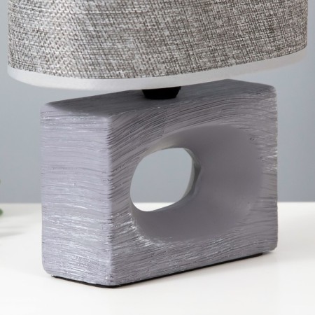 Michelle table lamp E27 40W gray 12.5x20x27 cm-4