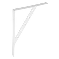 The tundra bracket is reinforced 350x250 mm, white polymer, 1 pc.
