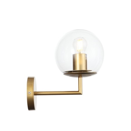 Wall lamp ST LUCE. SL1150.201.01. Liora. 1x40 watts, E27, 15x20 cm, matte gold color