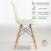 Chair "Eames" Hyh-a304, white
