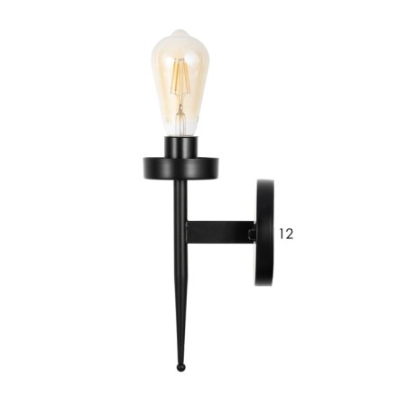 Bra "Levona" E27 40W Black 43x12x12cm-3