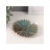 Souvenir Ceramics stand "Sheet half -sun" Green gloss 13x14.5x1.5 cm
