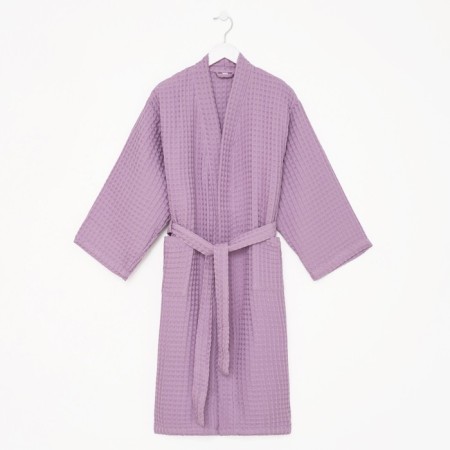Waffel Women's Huttail Ethetel "BOHO" size 46-48, lilac color, 100% cotton, 290 g/m2-5