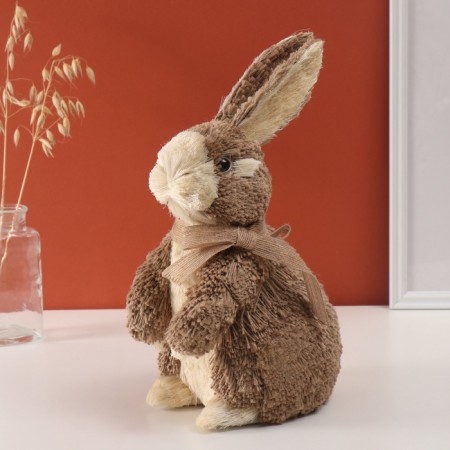 Decor "Bunny with a bow" 19x15x32 cm
