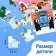 Puzzle "Blue Tractor: Decorate the Christmas tree", 24 elements, a large box