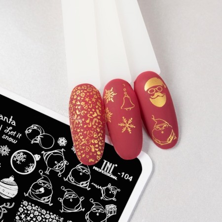 Stamping plate TNL Premium OH, Santa!-2