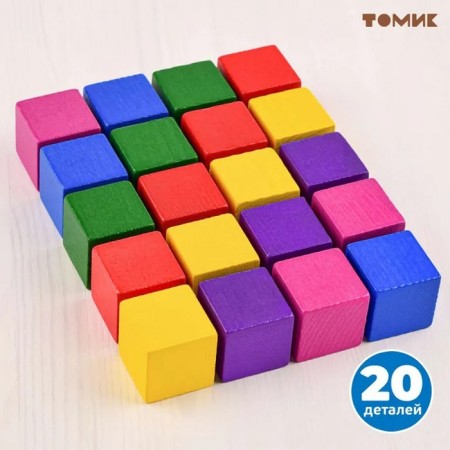 Cubes "Color" 20 elements-7