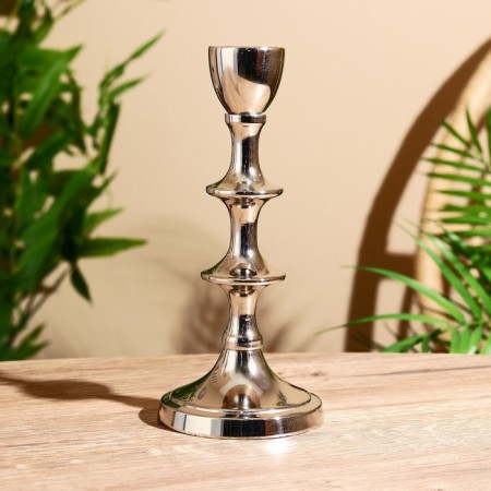 Aluminum "Ring" for 1 candle 9x9x19.5 cm-1
