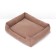 Lying-divan, 53 x 42 x 11 cm, brown
