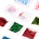 Set for experiments "Meganabar for creating slines", with your own hands, 10 figures and crystals
