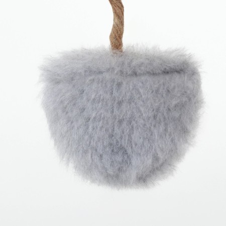 House for cats with a claw "Round with a site", 52 x 52 x 95 cm, gray-6