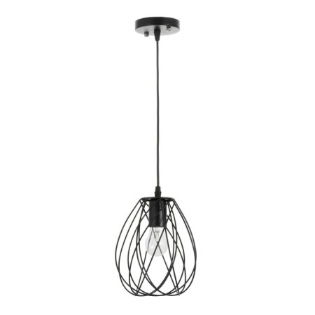 Bayerlux lamp "Billy" E27 40W black 18x18x20-120cm-3