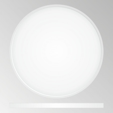 Lamp Citilux "BASIC" CL738400V, 48x48x2.5 cm, 1x40W, LED, white color-5