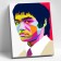 Picture on the numbers "Bruce Lee", 40 × 50 cm, 24 colors