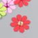 The workpiece of Foamian "Flowerers" 4.5 cm, thickness. 1 mm (set 9 pcs) mix