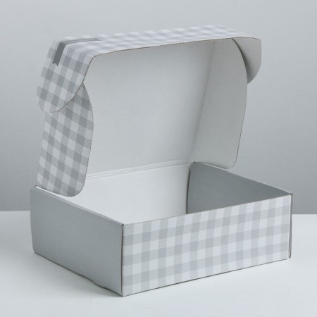 Gift folding box, packaging, “turn on”, 27 x 9 x 21 cm-4