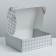 Gift folding box, packaging, “turn on”, 27 x 9 x 21 cm