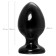 Anal plug Toyfa Popo Pleasure Cetus α, PVC, 62x115 mm, black color