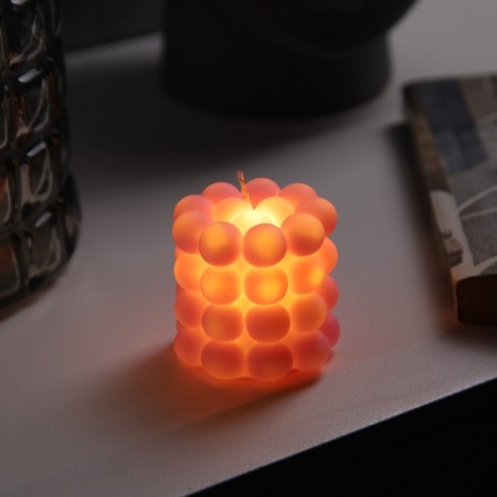 LED figure "Candle Balls" 5x5 cm, batteries AG13x3 (included), glow warm white