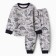 Pajamas for a boy, color gray melange, height 110 cm