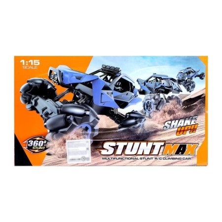 Radio-controlled car "Jeep-Akrobat", 4WD, traffic in all directions, batteries, blue color-6