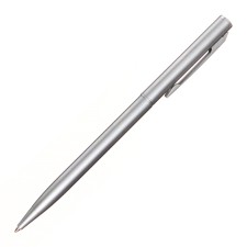 Switching handle, 0.7 mm, Bruno VisConti Palermo, blue rod, silver metal case