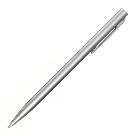 Switching handle, 0.7 mm, Bruno VisConti Palermo, blue rod, silver metal case