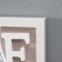 Photo frame plastic in 3 photos 9x13 cm "House" with clothespins, white 40x30x2 cm