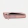 Women's wallet on magnets, pink color