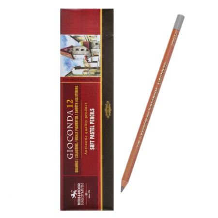 Sukhaya pastel in a pencil Koh-I-Noor Gioconda 8820/44 Soft Pastel, gray